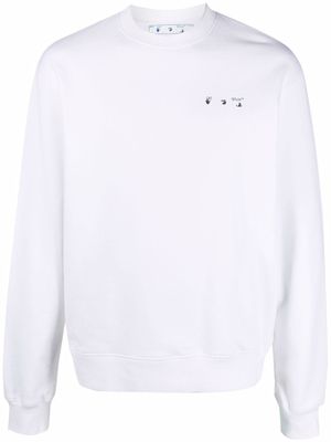 Off-White sweat Caravaggio à imprimé graphique - Blanc