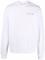 Off-White sweat Caravaggio à imprimé graphique - Blanc Off-White sweat Caravaggio à imprimé graphique - Blanc