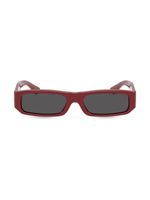 Dolce & Gabbana Kids lunettes de soleil Mini Me à monture rectangulaire - Rouge