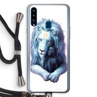 Child Of Light: Samsung Galaxy A20s Transparant Hoesje met koord