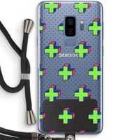 8-bit N°10: Samsung Galaxy S9 Plus Transparant Hoesje met koord