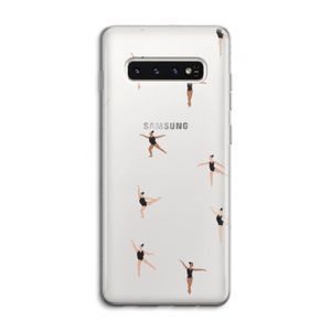 Dancing #1: Samsung Galaxy S10 4G Transparant Hoesje