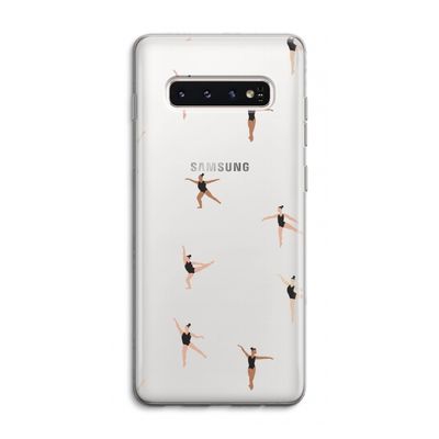 Dancing #1: Samsung Galaxy S10 4G Transparant Hoesje
