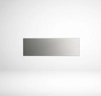 RVS rechthoekige plaat 60x40x3 mm (set van 2 stuks)