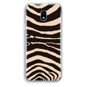 Arizona Zebra: Samsung Galaxy J3 (2017) Transparant Hoesje