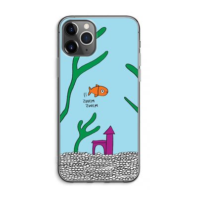 Aquarium: iPhone 11 Pro Max Transparant Hoesje