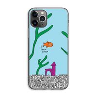 Aquarium: iPhone 11 Pro Max Transparant Hoesje