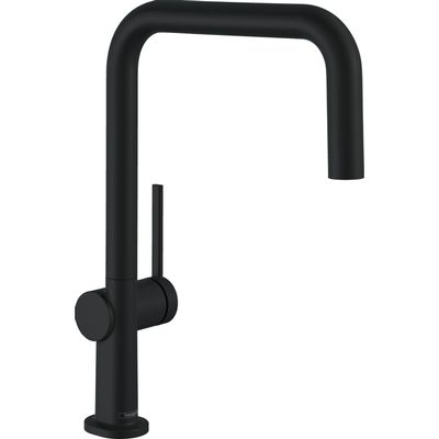 Hansgrohe Talis 1-gr keukenmengkraan U 220 mat zwart 72806670