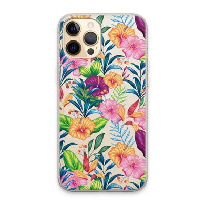 Tropisch 2: iPhone 13 Pro Max Transparant Hoesje