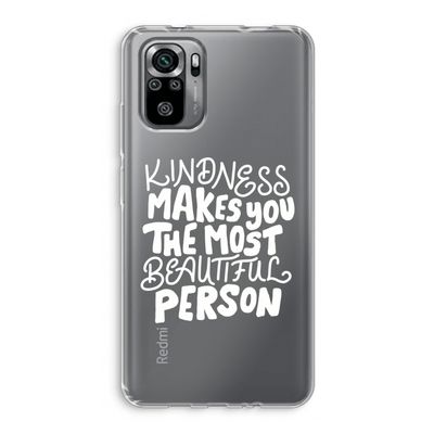 The prettiest: Xiaomi Redmi Note 10S Transparant Hoesje