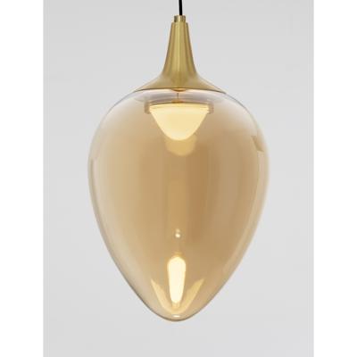 Lyora HanglampNali 1-lichts amber glas - 9416972