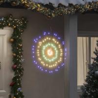VidaXL Kerstverlichting vuurwerk 140 meerkleurige led's 17 cm