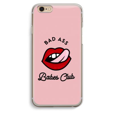 Badass Babes Club: iPhone 6 / 6S Transparant Hoesje