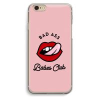 Badass Babes Club: iPhone 6 / 6S Transparant Hoesje