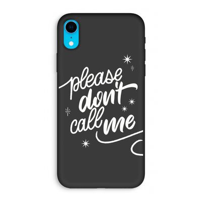 Don't call: iPhone XR Biologisch afbreekbaar hoesje