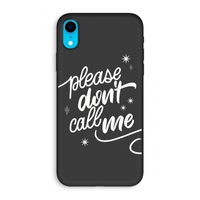 Don't call: iPhone XR Biologisch afbreekbaar hoesje