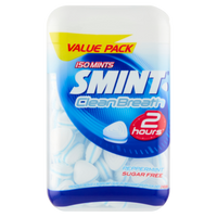 Smint Clean Breath Peppermint Pepermunt Suikervrij Pot 150 stuks Keelpastille bij Jumbo - thumbnail