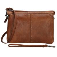 Beagles Leather Schoudertasje Maspalomas Cognac