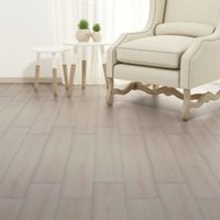 VidaXL Vloerplanken zelfklevend 5,21 m² 2 mm pvc klassiek wit eiken