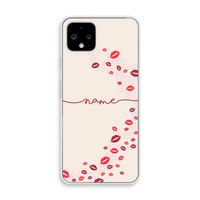 Kusjes: Pixel 4 Transparant Hoesje