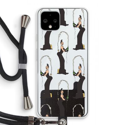 Pop Some Kim: Pixel 4 Transparant Hoesje met koord