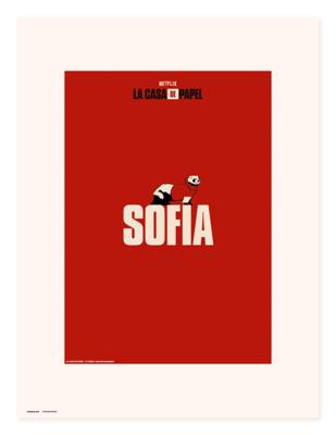 Kunstdruk Sofia 30x40cm