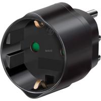 Brennenstuhl reisstekker nederland > italië, geaard (zwart)