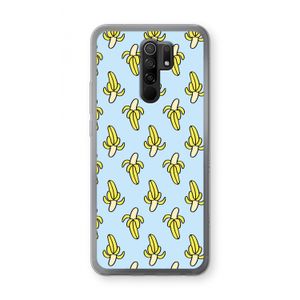 Bananas: Xiaomi Redmi 9 Transparant Hoesje