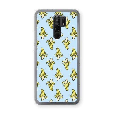 Bananas: Xiaomi Redmi 9 Transparant Hoesje