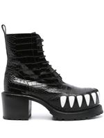 Walter Van Beirendonck bottines Hyper Glam 85 mm - Noir