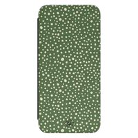 Samsung Galaxy A54 flipcase - Green dots