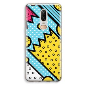 Pop Art #1: OnePlus 6 Transparant Hoesje