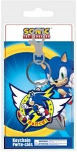 Sonic the Hedgehog - Sonic Wing Logo Rubber Keychain