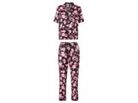 esmara Dames pyjama (XS (32/34), Zwart) - thumbnail