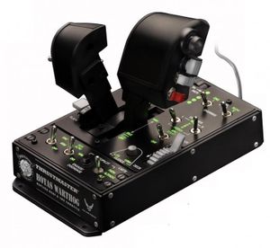 Thrustmaster Hotas Warthog Dual Throttle Vliegsimulator controller USB PC Zwart