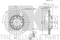 Remschijf SET-Artikel k24, Remschijftype: Geventileerd: , u.a. für Mazda - thumbnail