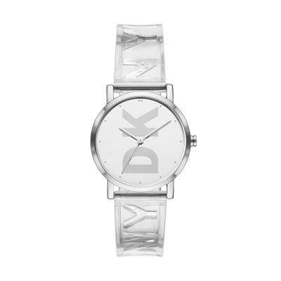 Horlogeband DKNY Ny9206 Kunststof/Plastic Grijs 18mm