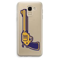 Pew Pew Pew: Samsung Galaxy J6 (2018) Transparant Hoesje