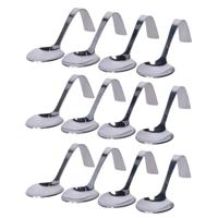 Cosy & Trendy Amuselepels - 12x stuks - 13 cm - RVS