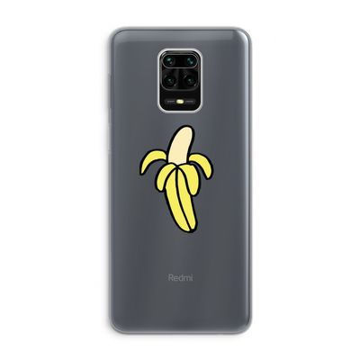 Banana: Xiaomi Redmi Note 9 Pro Transparant Hoesje