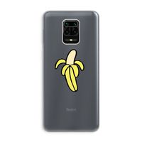 Banana: Xiaomi Redmi Note 9 Pro Transparant Hoesje Banana: Xiaomi Redmi Note 9 Pro Transparant Hoesje