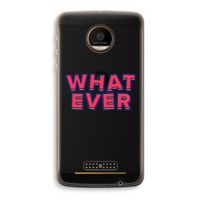 Whatever: Motorola Moto Z Force Transparant Hoesje
