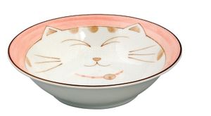 Roze Kom - Kawaii Cat - 16.5cm 450ml