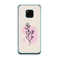 Roses are red: Huawei Mate 20 Pro Transparant Hoesje