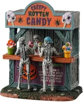 Lemax rotten candy stand tafereel Spooky Town 2023