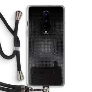 Musketon Halftone: OnePlus 8 Transparant Hoesje met koord