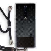 Musketon Halftone: OnePlus 8 Transparant Hoesje met koord
