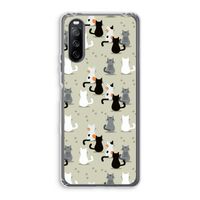 Katten: Sony Xperia 10 III Transparant Hoesje