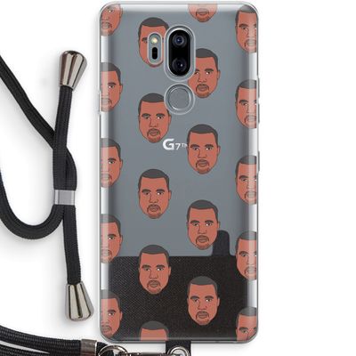 Kanye Call Me?: LG G7 Thinq Transparant Hoesje met koord