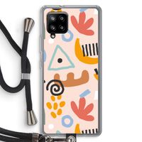 Abstract: Samsung Galaxy A42 5G Transparant Hoesje met koord